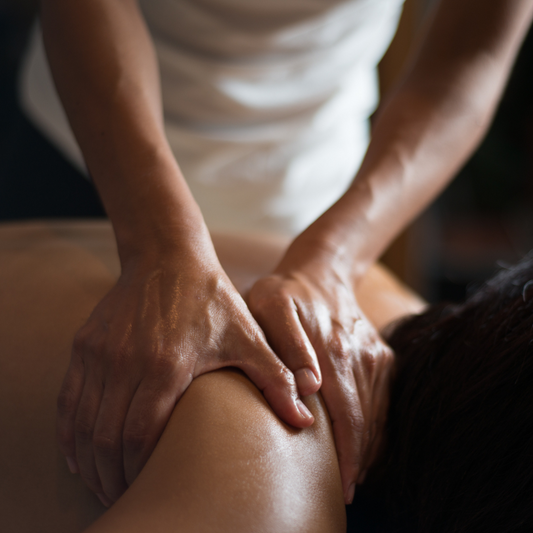 Een massage bevordert een goede nachtrust