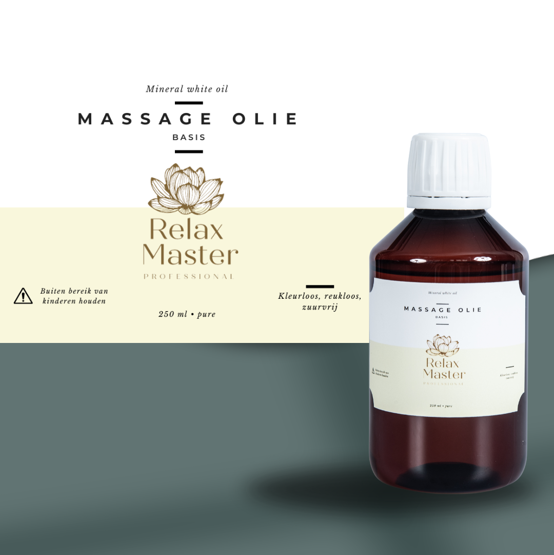 Massage Oil Heater 2.0 with mineral oil