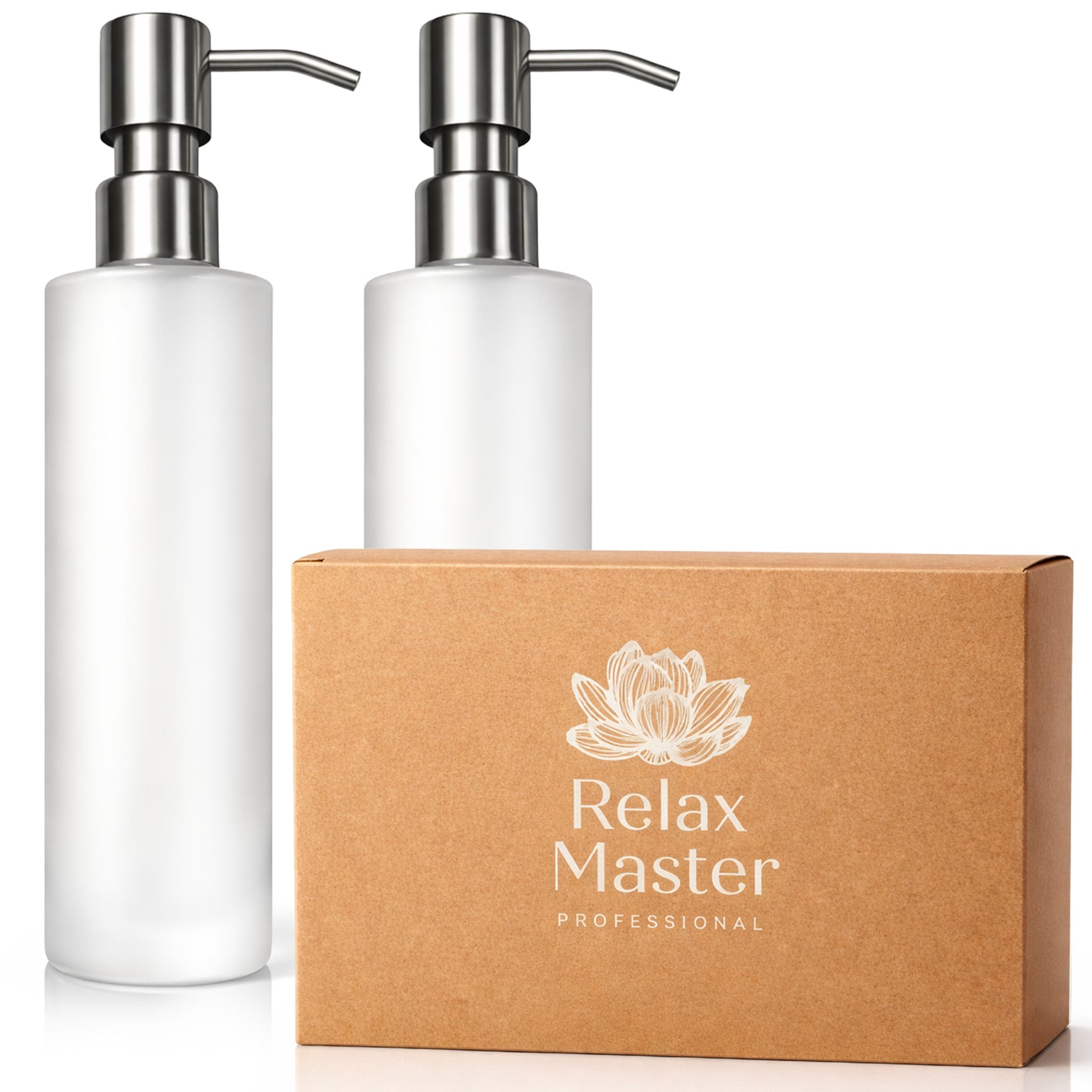 2 dispensers met aluminium dop