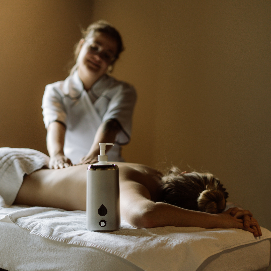 Massage Oil Heater Gray