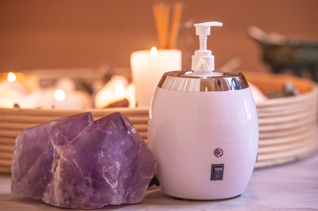 Relax Master olieverwarmer voor massageolie