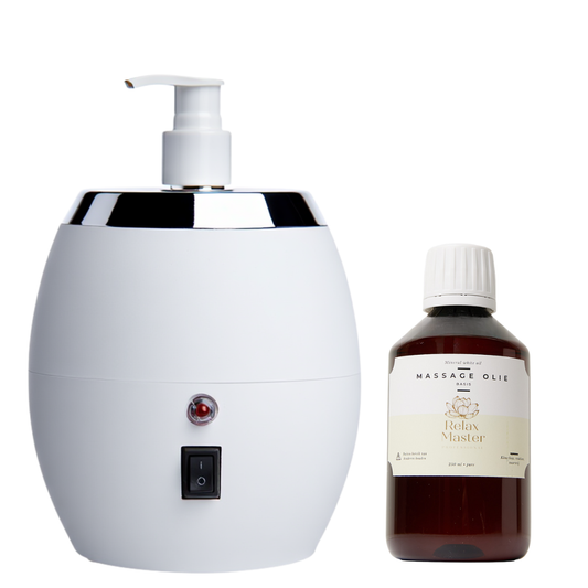 Massage Olieverwarmer 2.0 met minerale olie