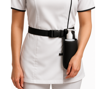 3 dispensers met riem