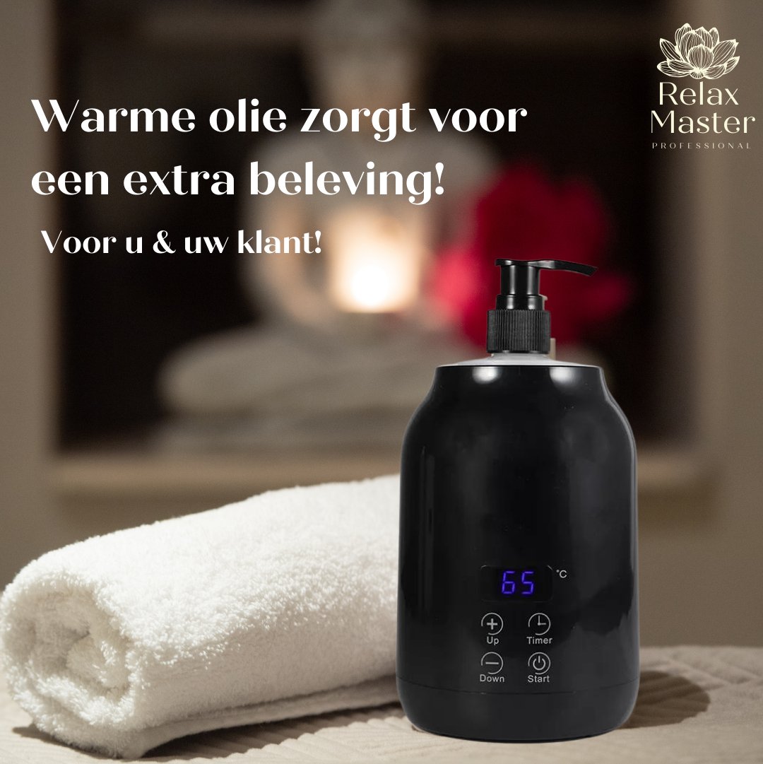 Massage outlet oil warmer