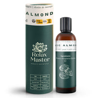 Organic Almond Oil - 100% Pure - 250 ml