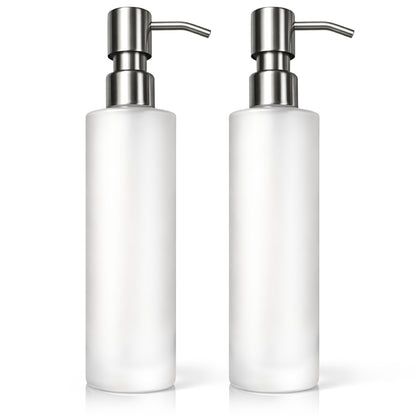 2 dispensers met aluminium dop