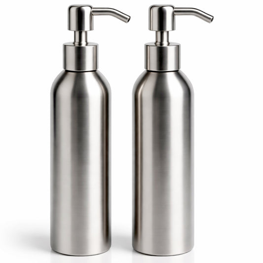 2 Aluminium Dispensers