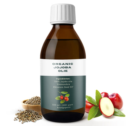 Biologische Jojoba Olie 100% puur - 250 ml