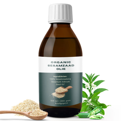 Organic Sesame Oil 100% pure - 250 ml