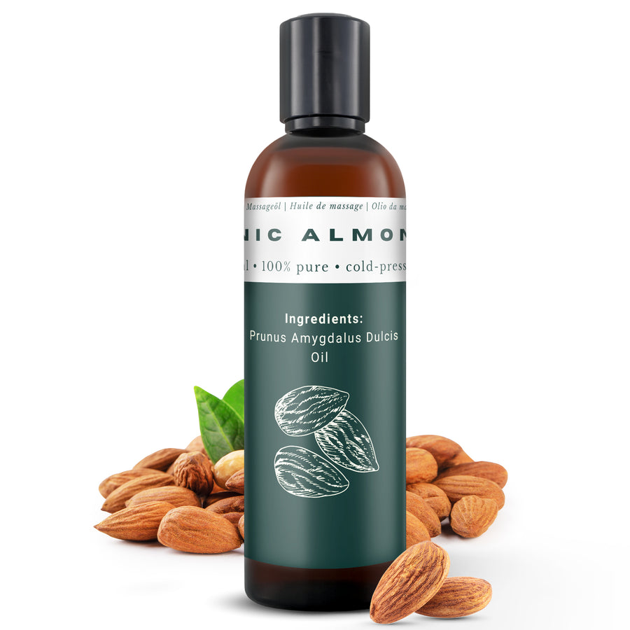 Organic Almond Oil - 100% Pure - 250 ml