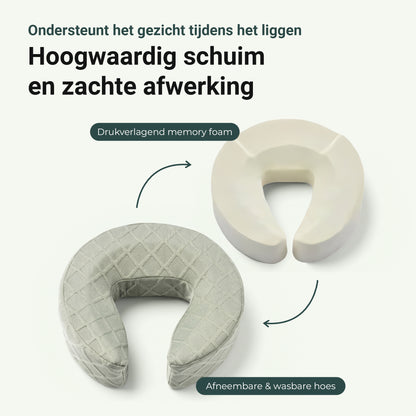 Drukverlagend memory foam met afneembare en wasbare hoes